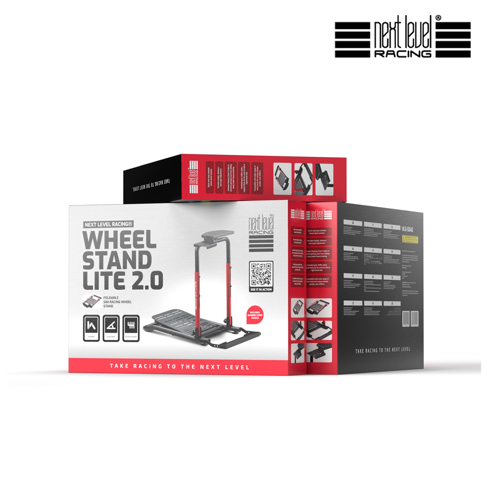 넥스트 레벨 레이싱 Wheel Stand Lite 2.0 / 휠 스탠드 라이트 2.0 (NLR-S040) 레이싱휠 거치대 이미지 6