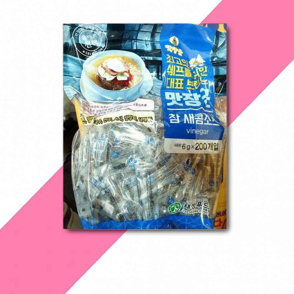 일회용 새콤소스 6g x200입 1개 : 신선뜨락