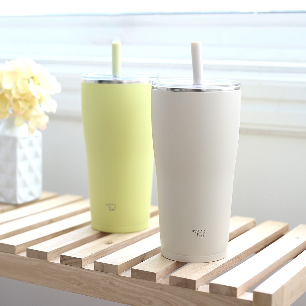 조지루시 빨대 텀블러 대용량 보온병 보냉병 코끼리 스텐 720ml - 상세 이미지 3