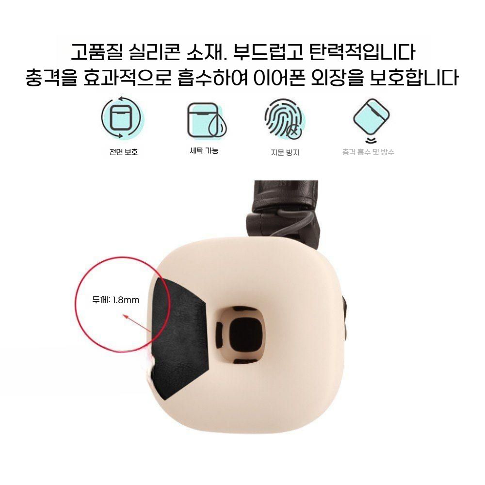 마샬 메이저 5세대 헤드폰 이어 패드 헤드셋 커버 쿠션 귀마개 헤드폰캡 - 상세 이미지 4