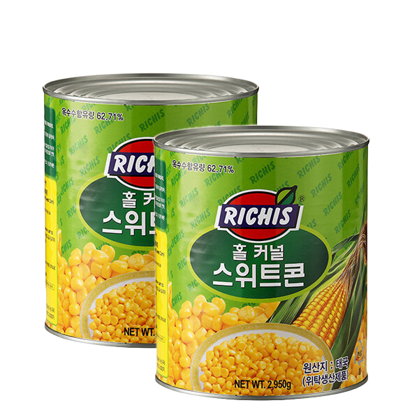 동서 리치스 홀 커널 스위트 콘 2.95kg 2개세트 : 모든아우라