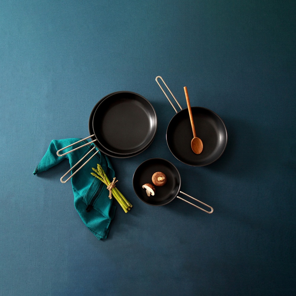 1+1 쿡에버 코팅 인덕션 프라이팬 20cm / 후라이팬 웍 궁중팬 멀티커버