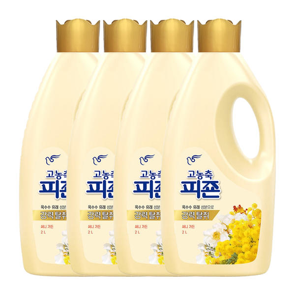 피죤 고농축 섬유유연제 써니가든 용기 2L 4개 : 이머즈마켓