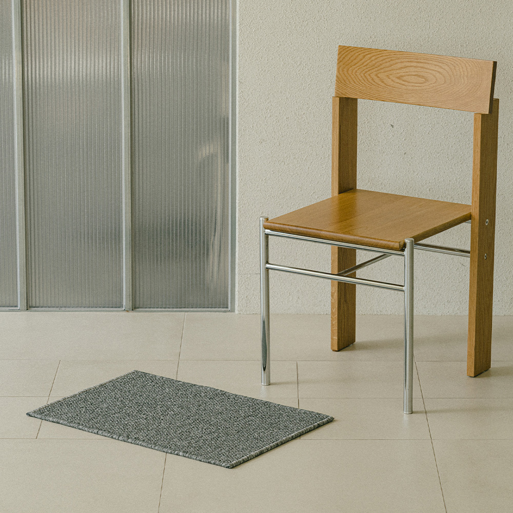 플레인 루프 사이잘룩 발매트 미니러그 40x60cm