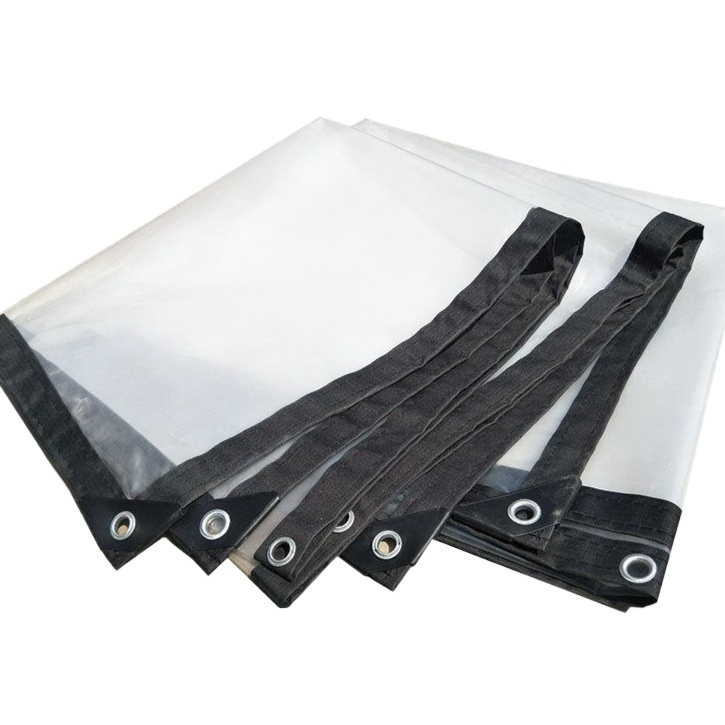 투명타프 텐트 천막 비가림 방수포 방수투명타프 비가림막 방수 거대한 두께 1mx2m 테두리 구멍