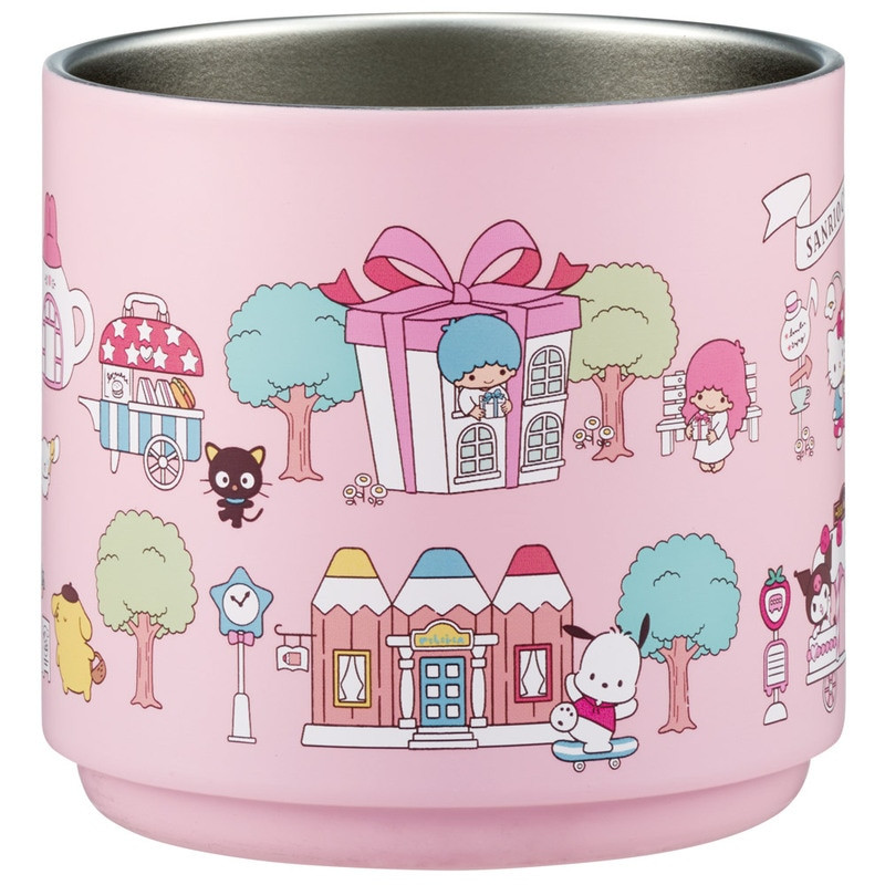 스케이터 산리오캐릭터즈 cute village 스태킹 스테인리스 머그 350ml SSTMG3S - 주방·식기 - 하카타몰