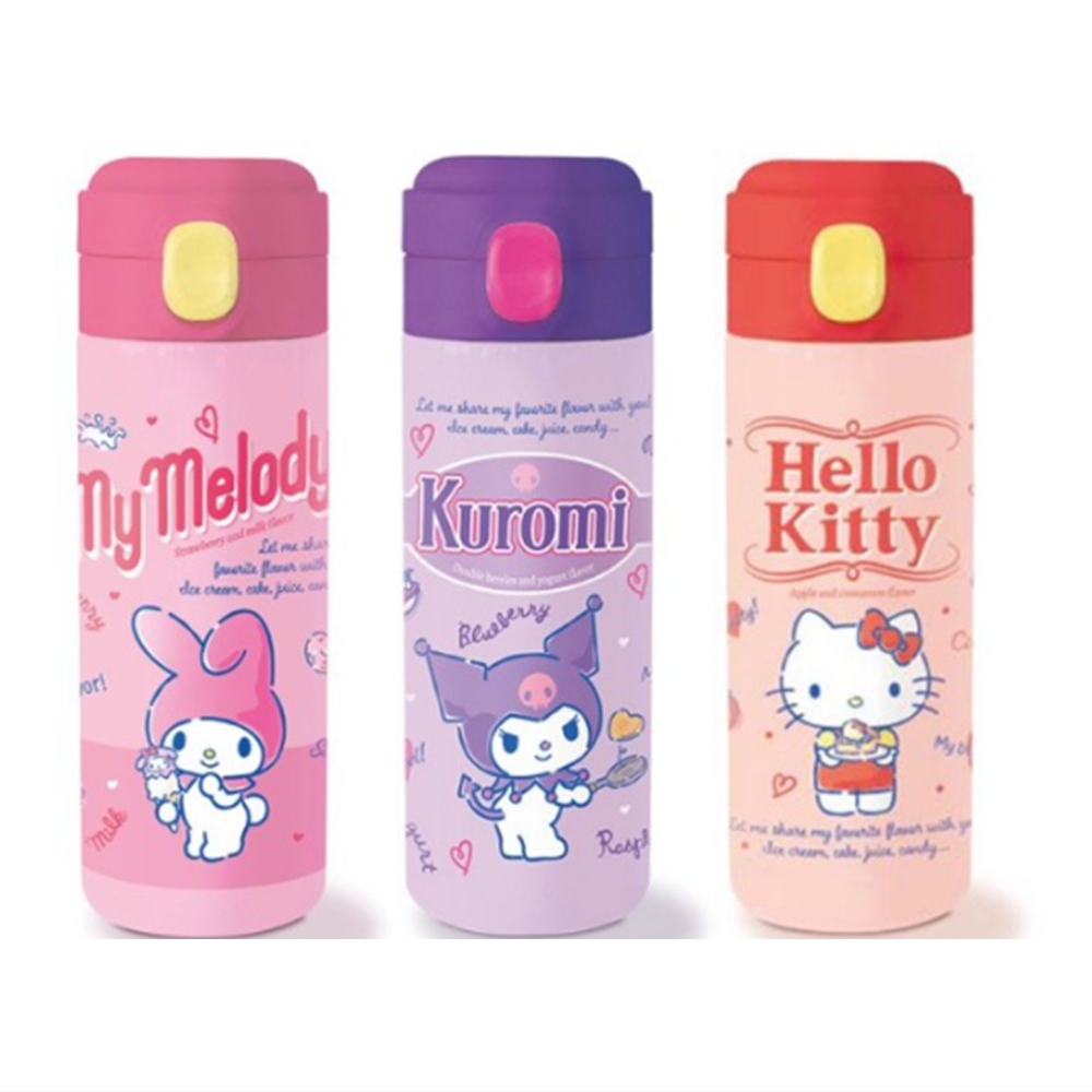 산리오텀블러 이중 잠금 스텐 원터치 400ml 텀블러 - 상세 이미지 2