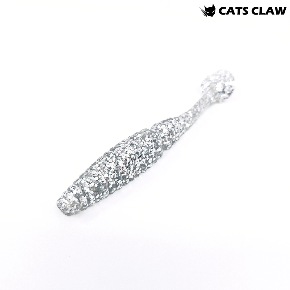 캣츠크로우 어태거 스태거 배스웜 004 실버, 10cm(4인치) - 메인 이미지