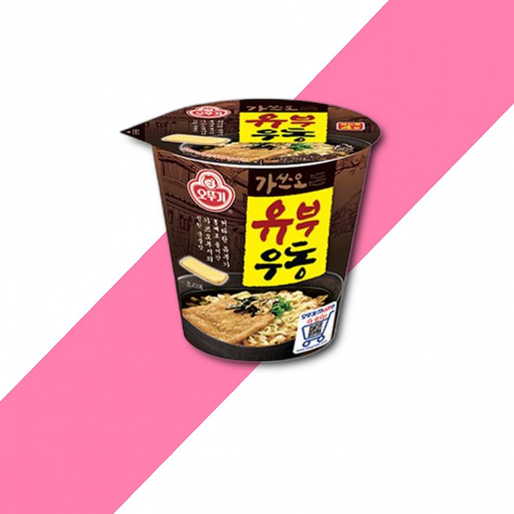 오뚜기 유부우동 컵 62g 오뚜기 즉석 맛있는음식 : 블루칩몰