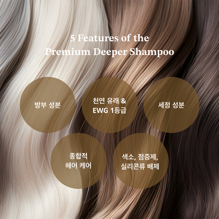 르디퍼 프리미엄 디퍼 샴푸 비건 천연 비듬 탈모 지루성 두피 케어 310ml - 상세 이미지 3