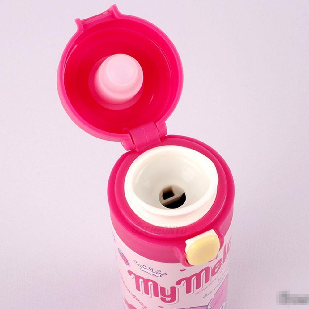산리오텀블러 이중 잠금 스텐 원터치 400ml 텀블러 - 상세 이미지 5