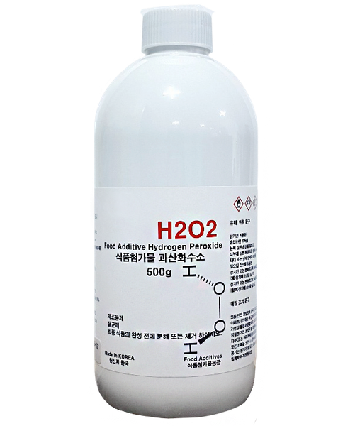 이온유통 식품첨가물등급 과산화수소35% 500g : 플렉시블스토어