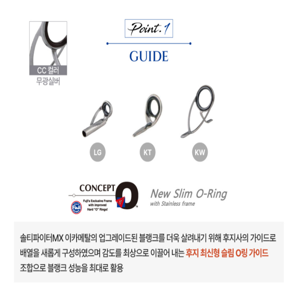 아부가르시아 25 솔티파이터 MX 이카메탈 한치대 한치 오징어 낚시대 - 상세 이미지 5