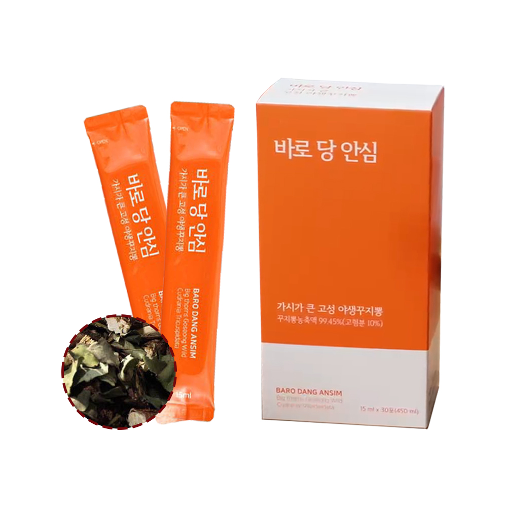 바로당안심 바나바잎 돼지감자즙 건강즙 꾸지뽕진액 여주즙 당 안심 3개월분