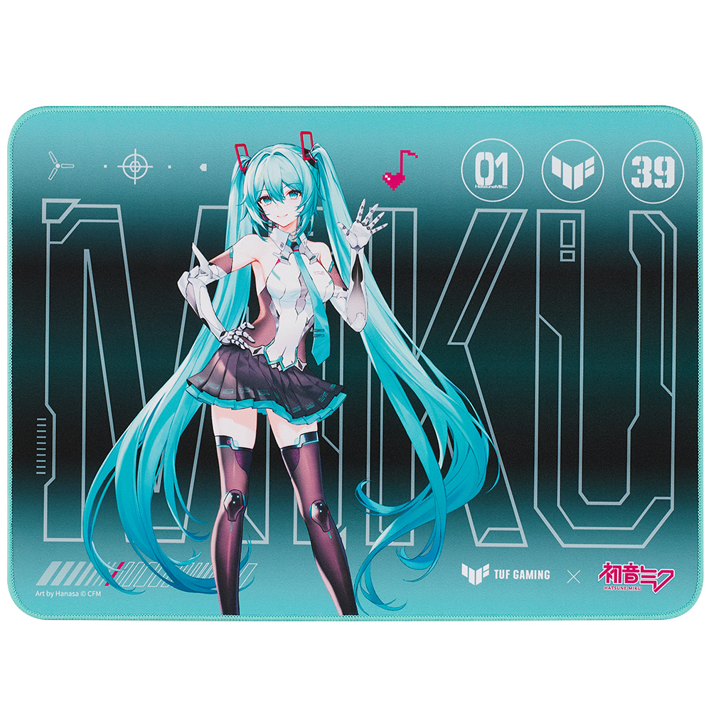 (사은품) ASUS TUF P1 마우스패드 하츠네 미쿠 에디션 (Hatsune Miku) - 메인 이미지
