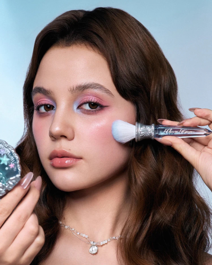 플라워노즈 조개 쉘 쉘즈 쥬얼 블러셔 브러쉬 전용브러쉬 shell's jewerl brush - 상세 이미지 4