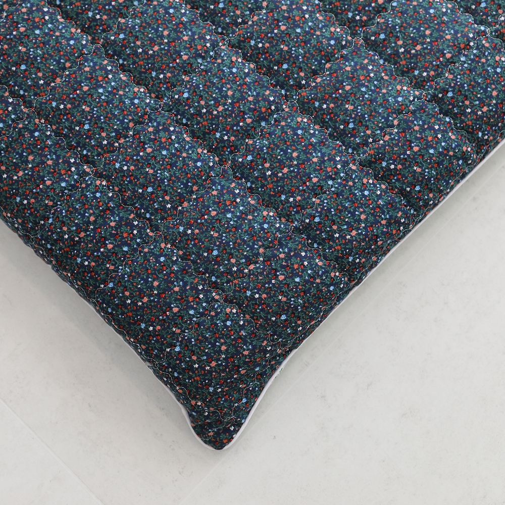 나라데코 잔꽃 꽃 무늬 바닥 요매트 사계절 누빔 요커버 S