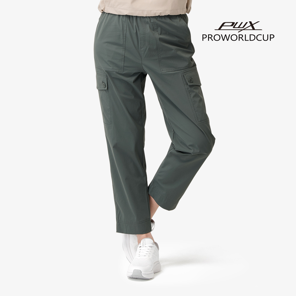 여성 라이프형 카고 릴렉스 8.5부 팬츠 Q125-7203-04 - 상세 이미지 2