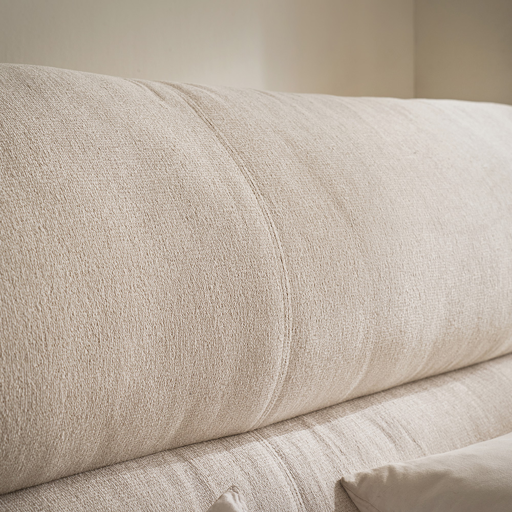 슬립퍼 도스 쿠션형 패브릭침대 저상형 호텔침대 프레임 라지킹 LK