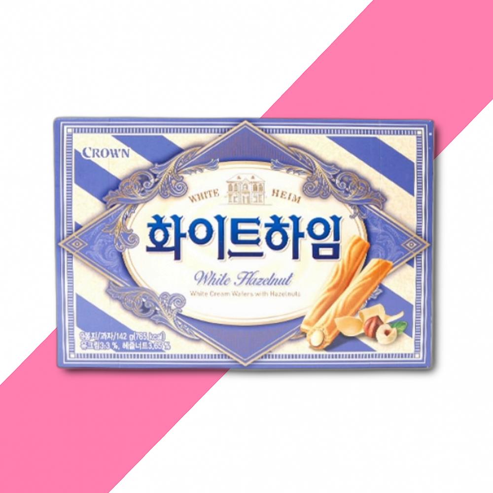 크라운 화이트하임 142g 비스켓 비스킷 간식 과자 : 신선뜨락