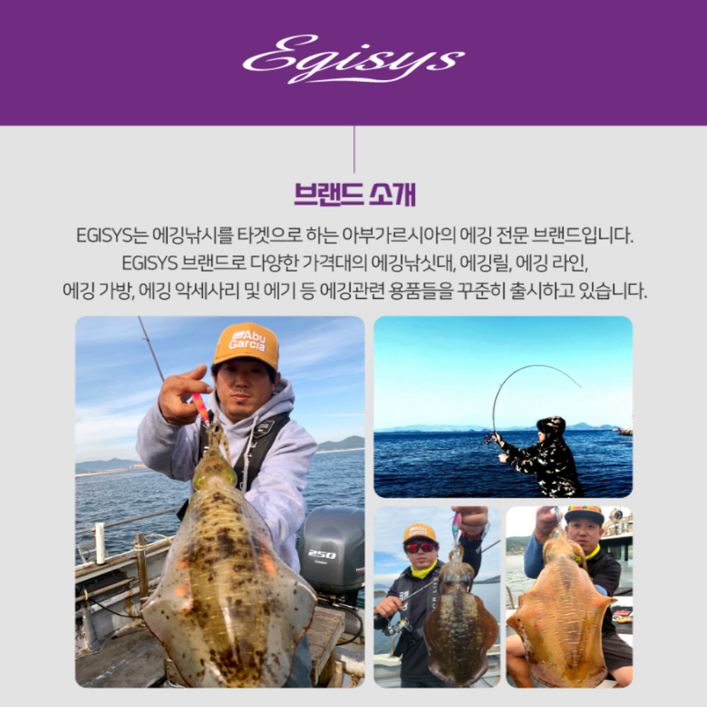 아부가르시아 25 에기시스 X 이카메탈 티탄팁 한치 오모리 오징어 낚시대 한치대 - 상세 이미지 2
