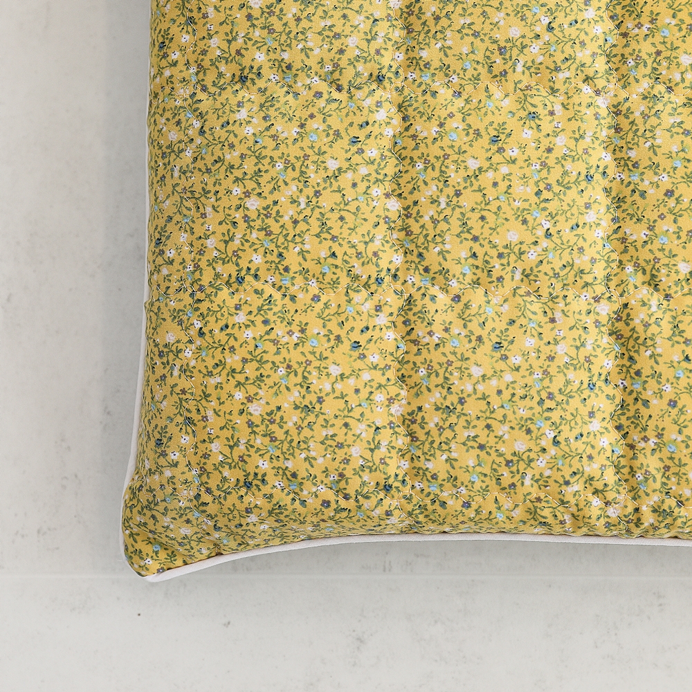 나라데코 잔꽃 꽃 무늬 바닥 요매트 사계절 누빔 요커버 S