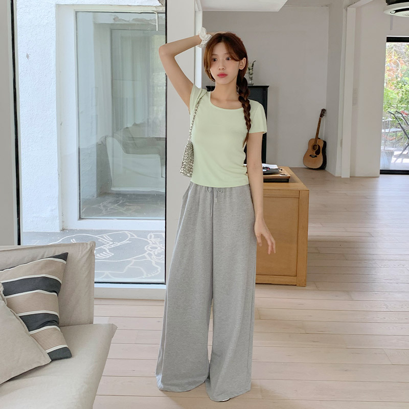 렌토 쮸리 와이드 밴딩 팬츠 ps5185 - 상세 이미지 5