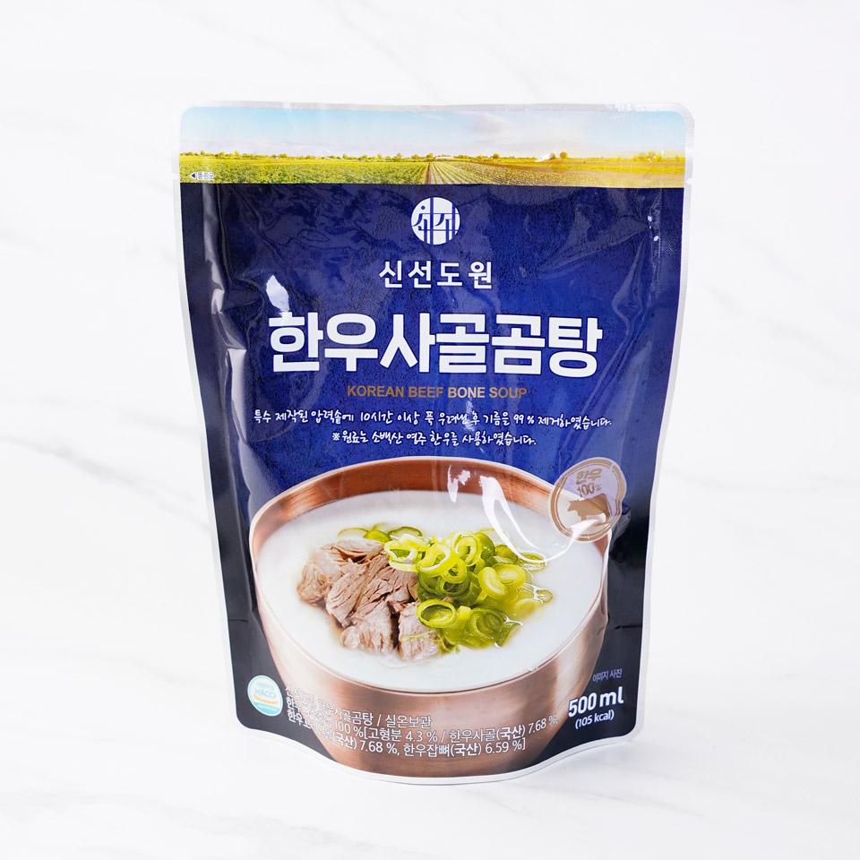 메가마트 신선도원 한우 사골 곰탕 500ml - 상품 이미지
