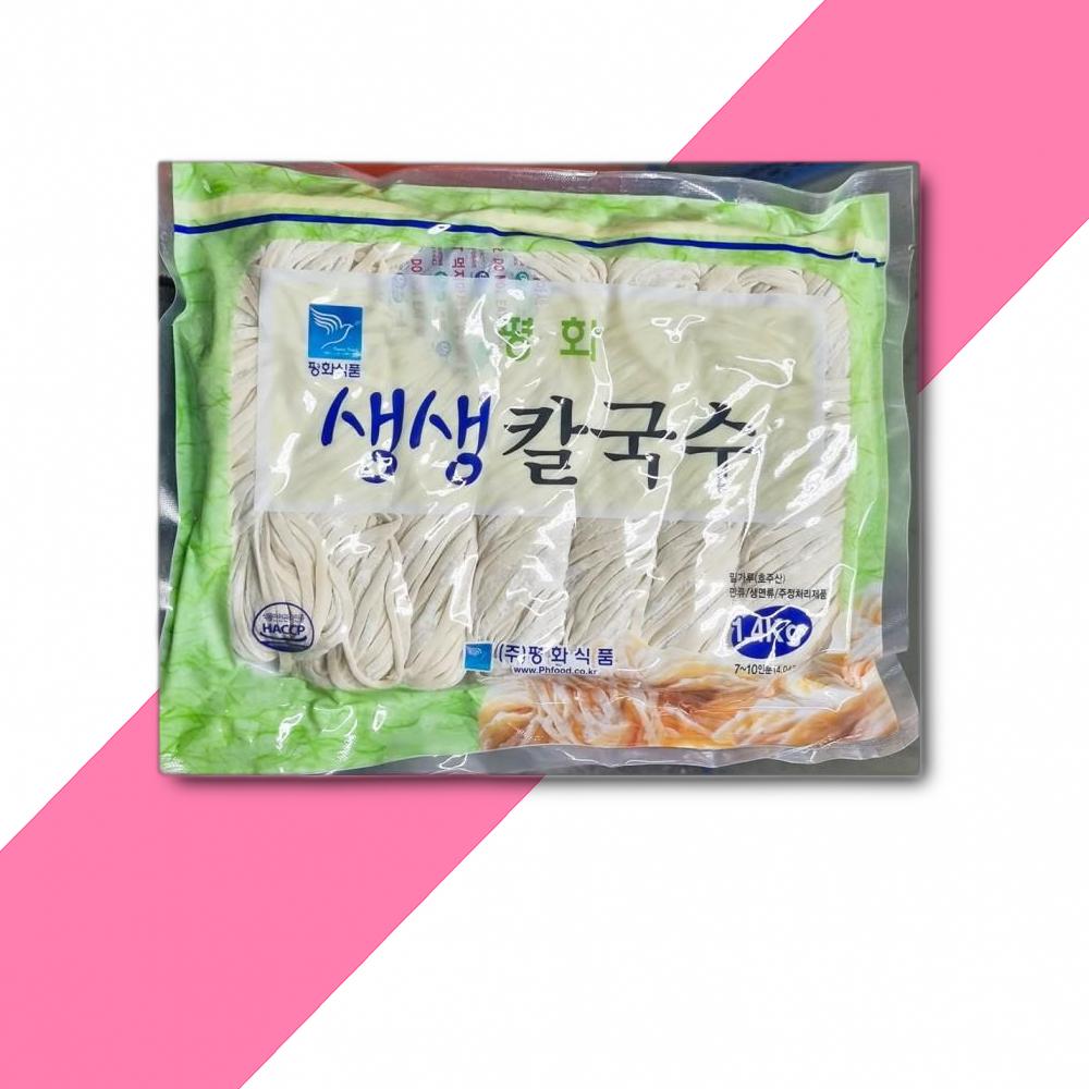 평화 생생 칼국수 1.4KG x1개 : 신선뜨락
