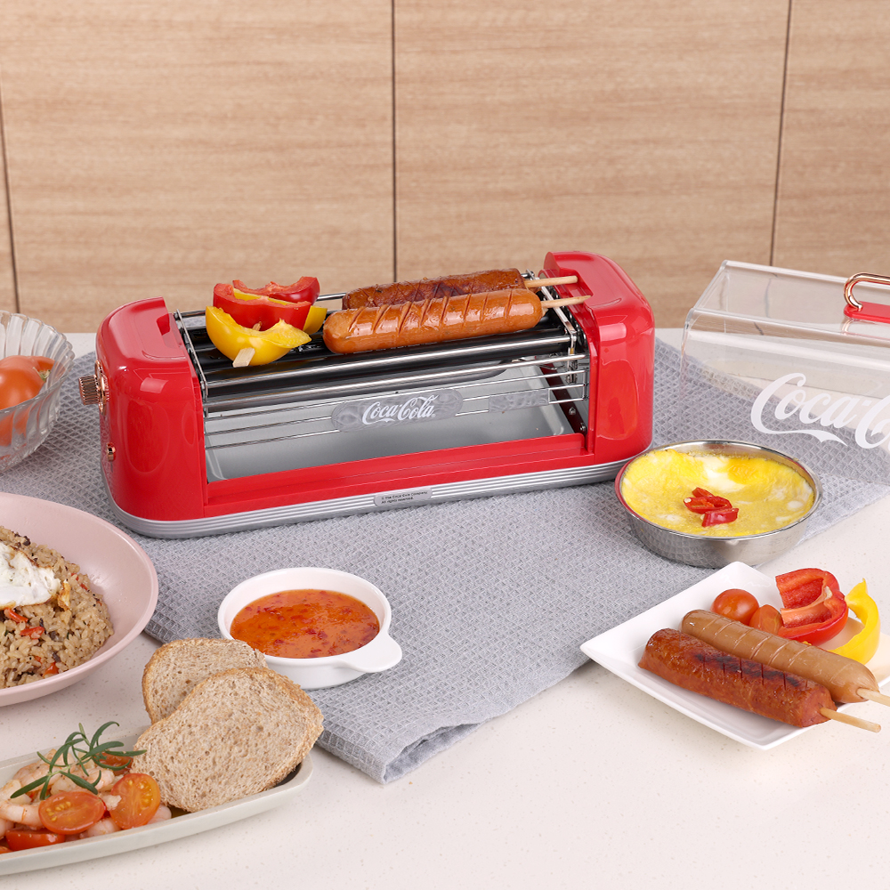 코카콜라 미니 전기그릴 1인용 멀티 고기불판 화로