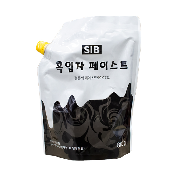 선인SIB 흑임자 페이스트 800g 흑임자라떼 분말 - 상품 이미지