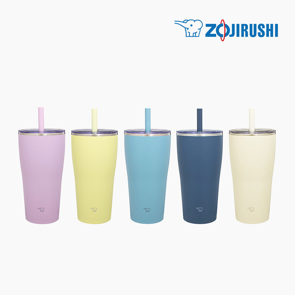 조지루시 빨대 텀블러 대용량 보온병 보냉병 코끼리 스텐 720ml - 상품 이미지