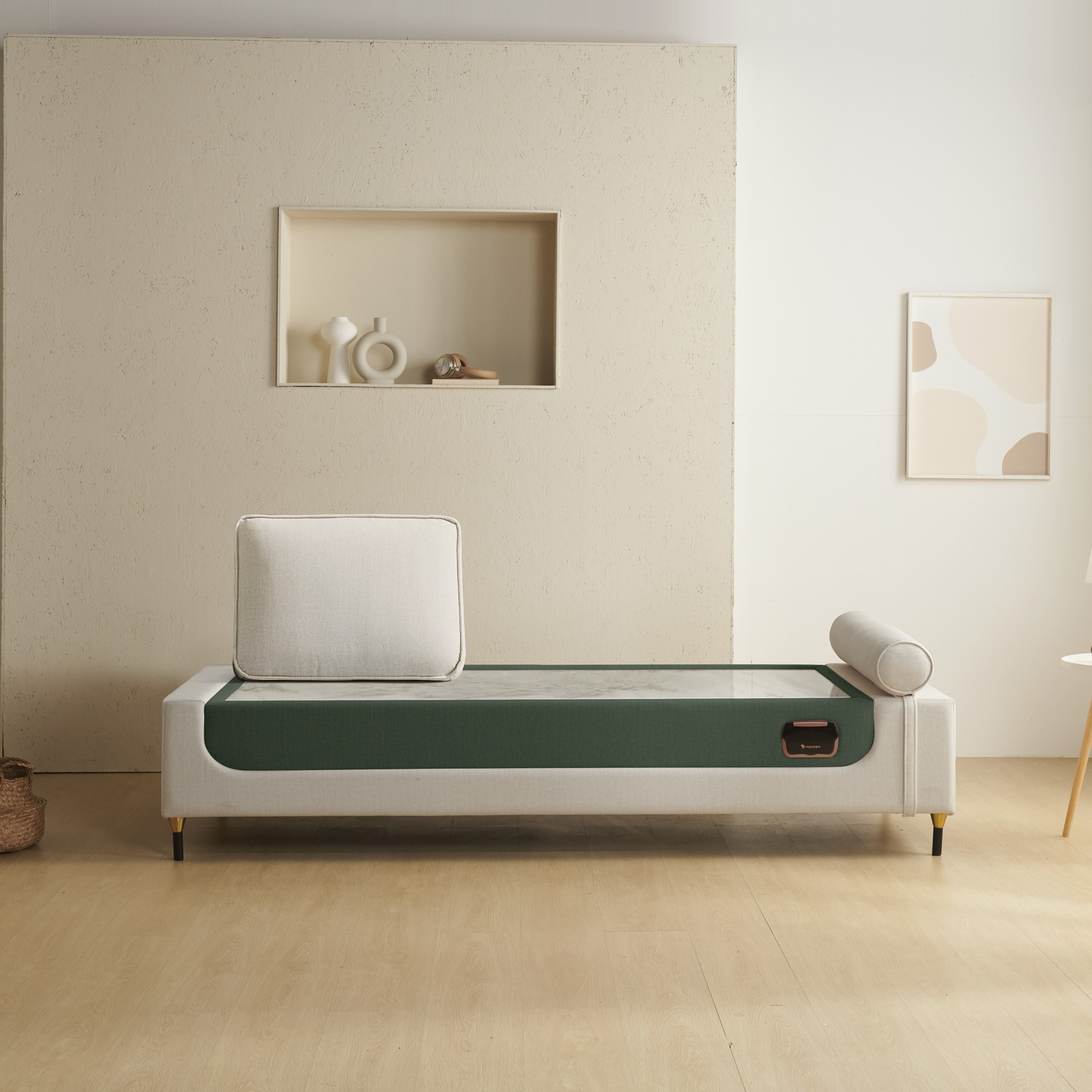 가보건강침대 황토 밀양흙침대 세라믹볼 세라믹스 돌침대 데이베드 소파 패브릭 F로제SE