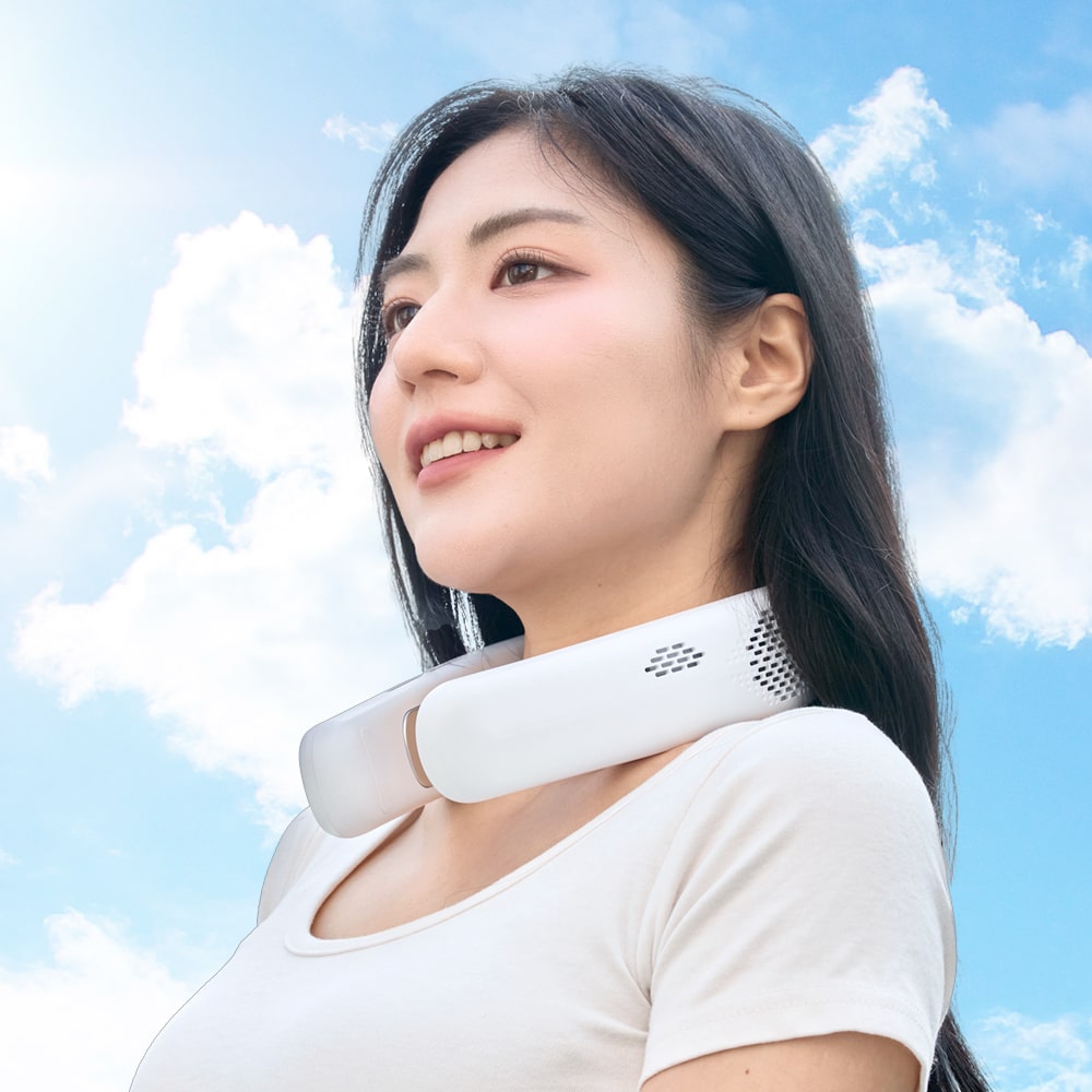 윈텍 넥쿨러 저소음 BLDC WF-N1 휴대용 무선 목선풍기 쿨링패드 선풍기 - 상세 이미지 3