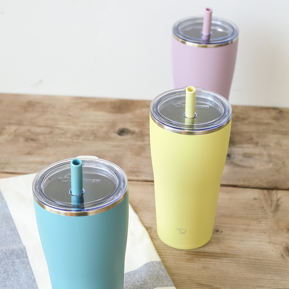 조지루시 빨대 텀블러 대용량 보온병 보냉병 코끼리 스텐 720ml - 상세 이미지 5