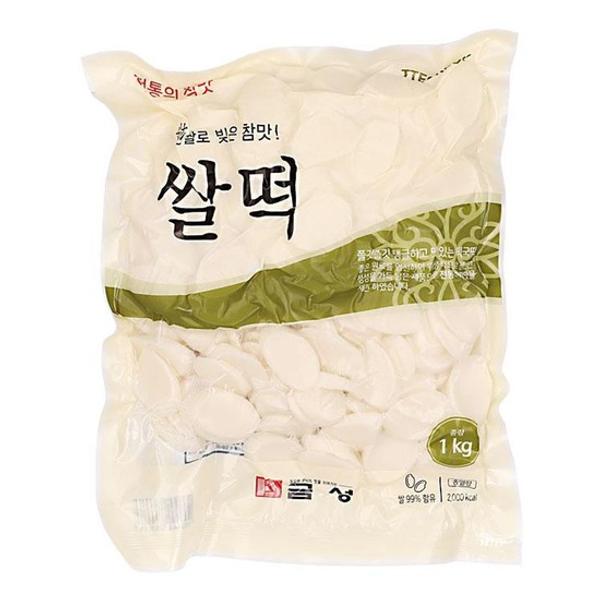 금성 쌀떡 1KG : 기억유통
