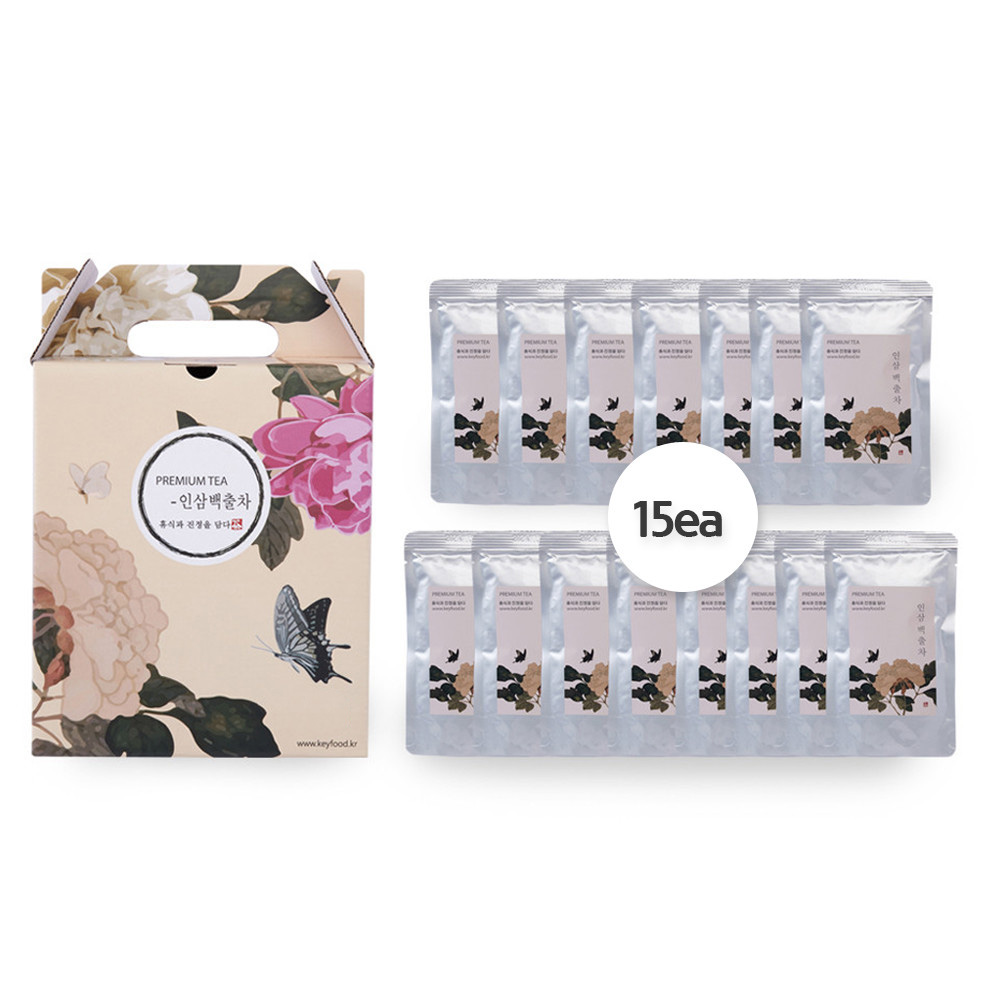 관리의 기본 인삼 백출차 / 한방차 전통차 120ml x 15개입 - 상세 이미지 2