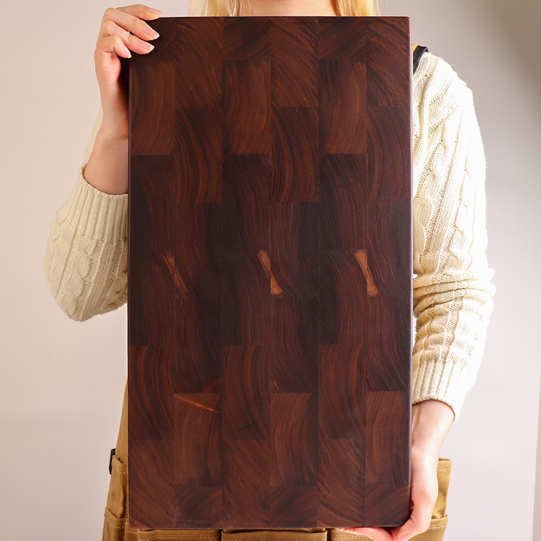 감성모먼트 원목 도마 월넛 엔드그레인 호두나무 각인 답례품