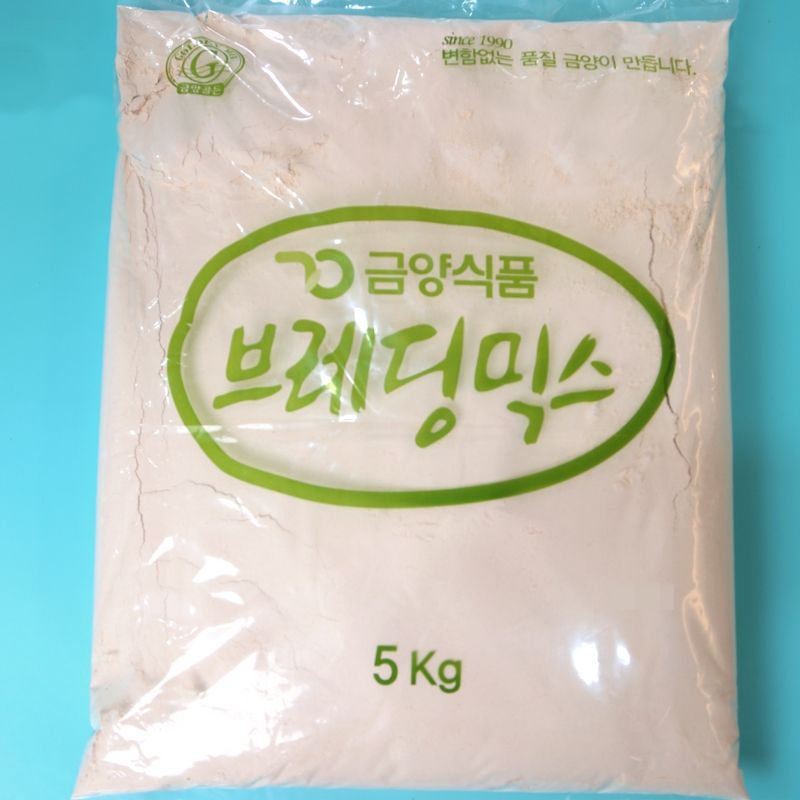 금양식품 후라이드 치킨파우더 브레딩믹스 고소한맛 5KG 브래딩믹스 - 상품 이미지