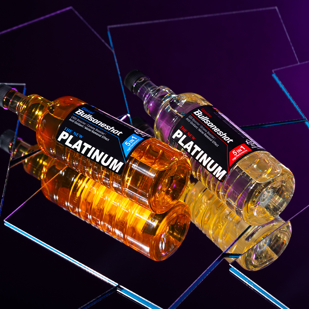 (+물주머니)[1+1이벤트]5in1 불스원샷 THE NEW 플래티넘 연료첨가제 500ml 휘발유