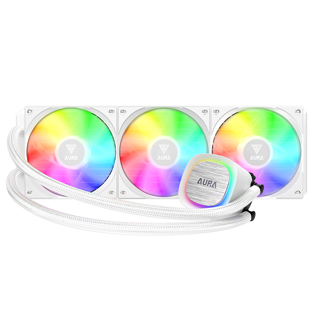 겜디아스 GAMDIAS AURA GL360 V2 CPU 수랭쿨러 화이트 - 상세 이미지 2