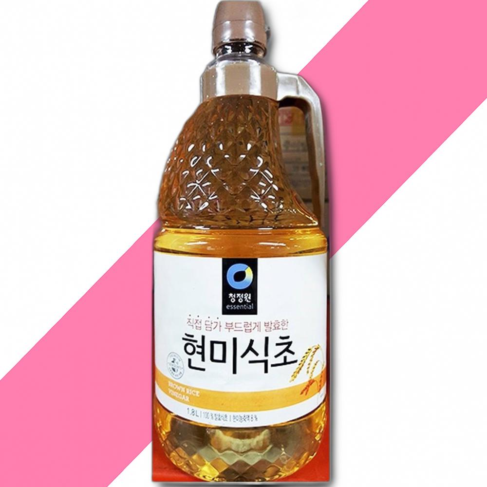 현미식초 대상 1.8L 식초 현미식초 식자재 주방용품 : 신도유통