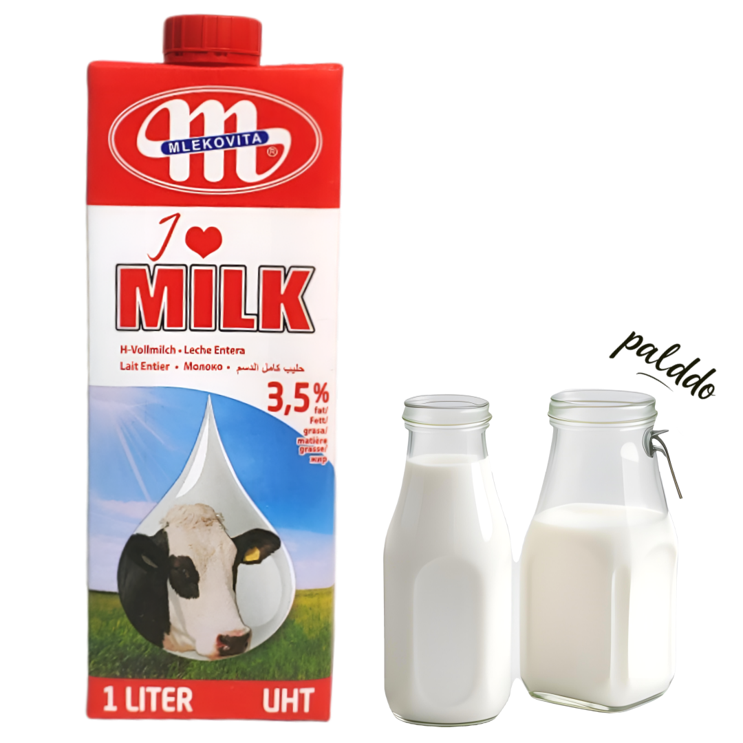 폴란드 멸균우유 1L 믈레코비타 유지방 3.5%