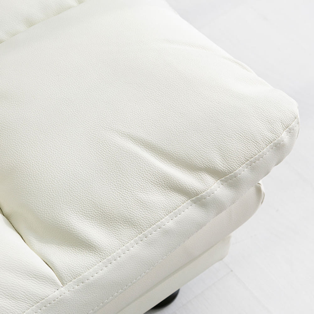 앰보 1인 멀티 소파 소가죽 블랙브라운 8257.0353, 1인용