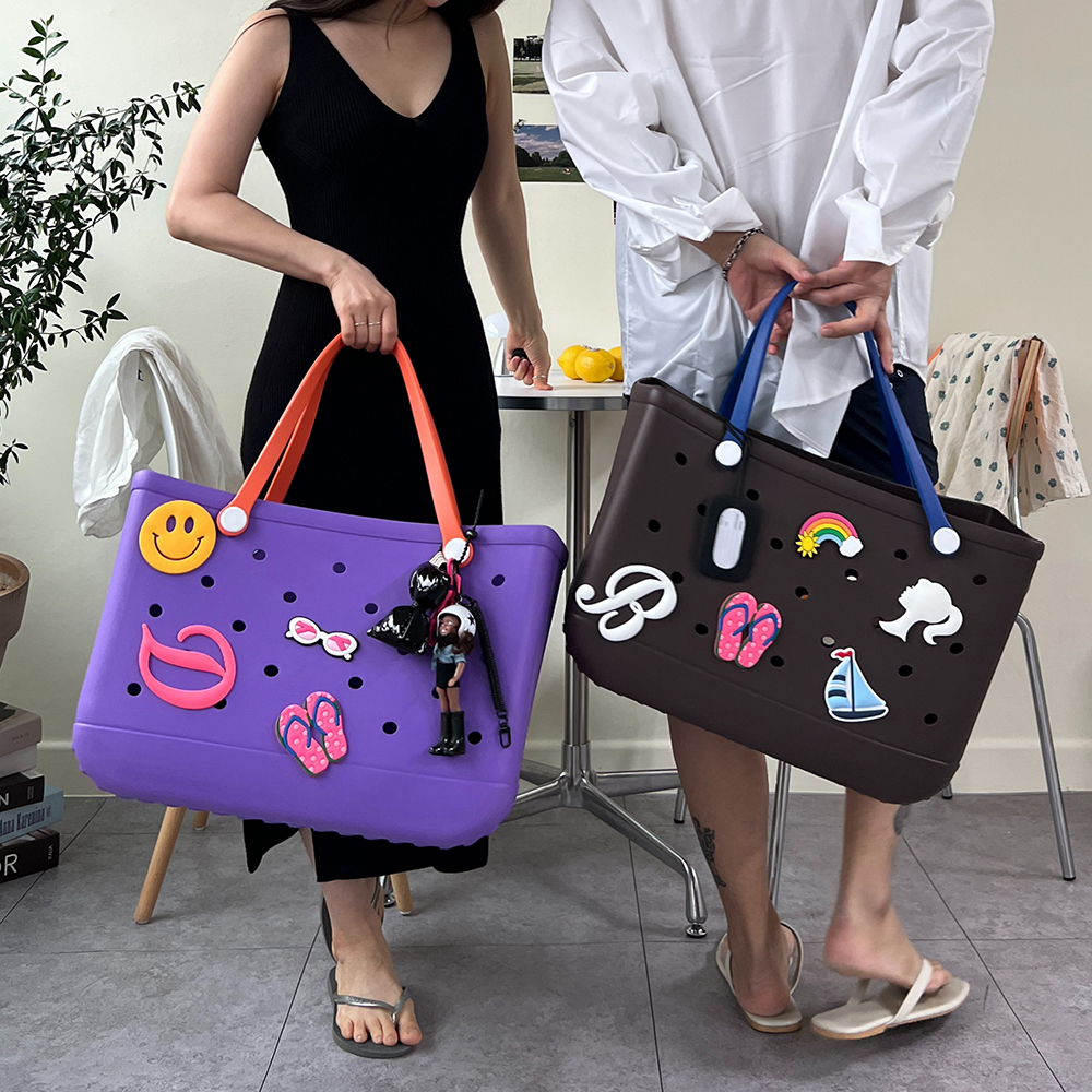 비치백 보부상가방 물놀이 바캉스 빅사이즈 가방 L 이미지 3