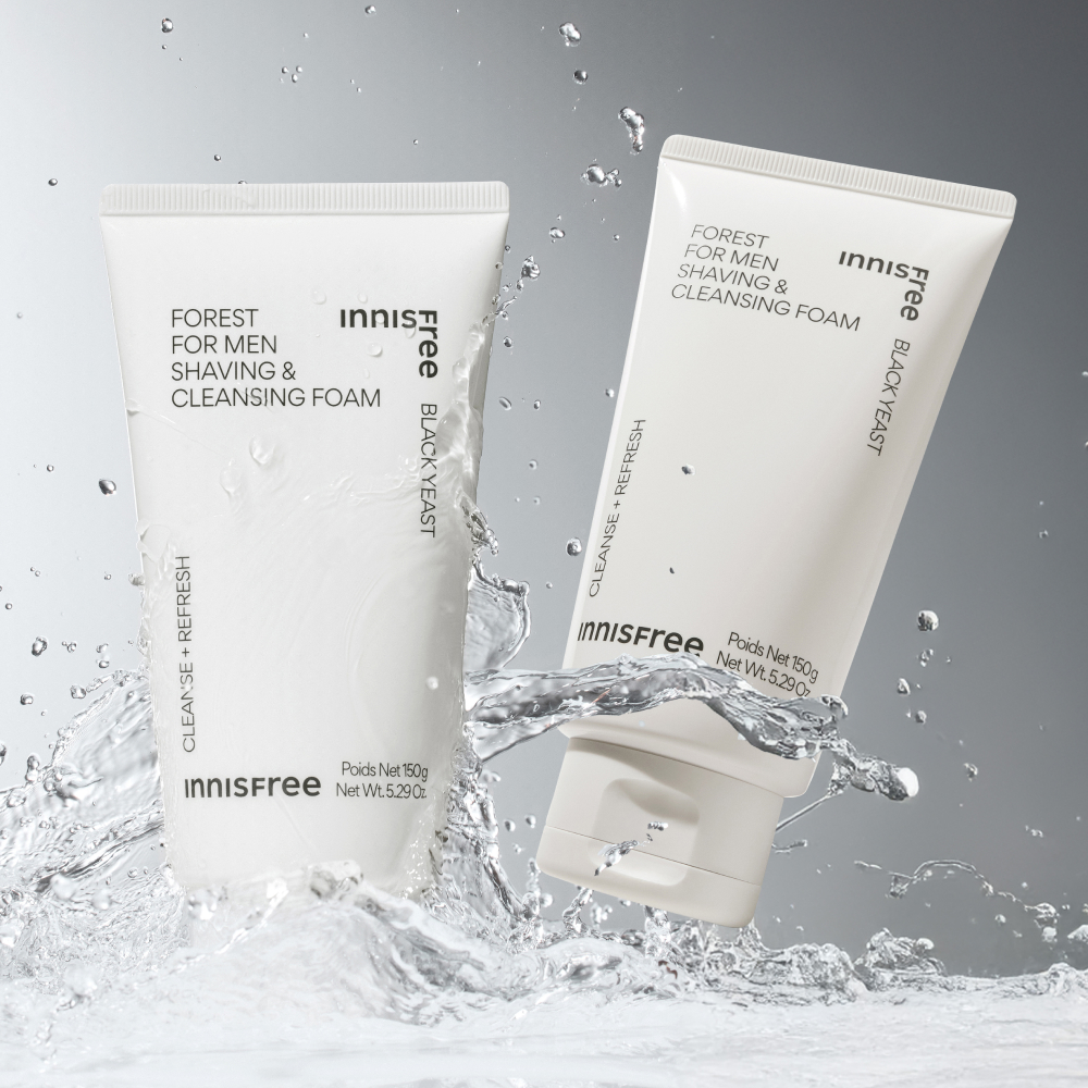 [더블구성] 이니스프리 포레스트 포맨 쉐이빙 & 클렌징 폼 150g 2개 제품 이미지