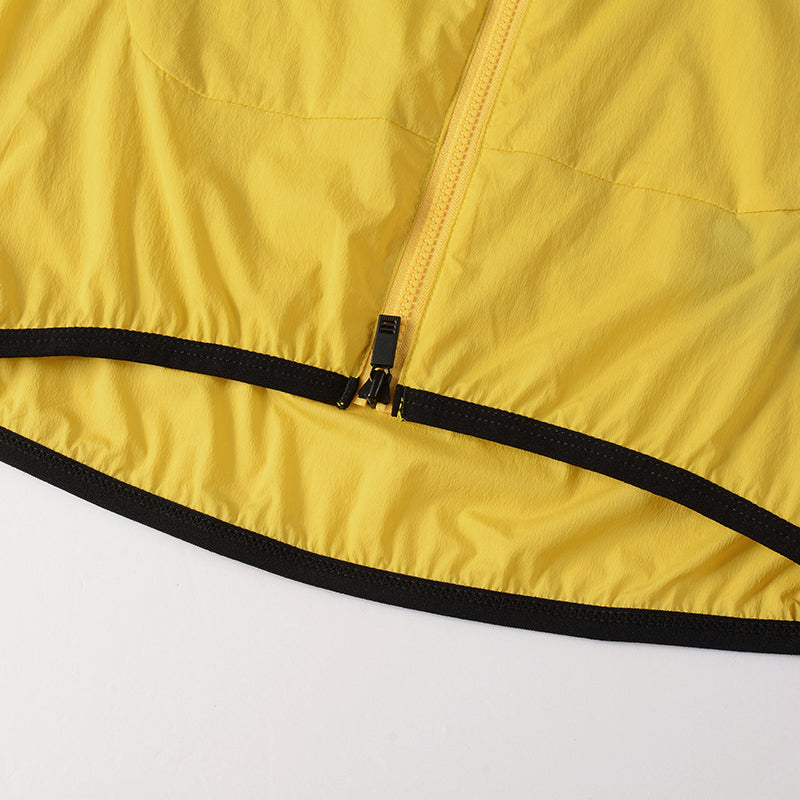 유키 GM001 자전거 질렛 바람막이 조끼 남성용 Gilet CL-1 Yixing - Yellow 이미지 6