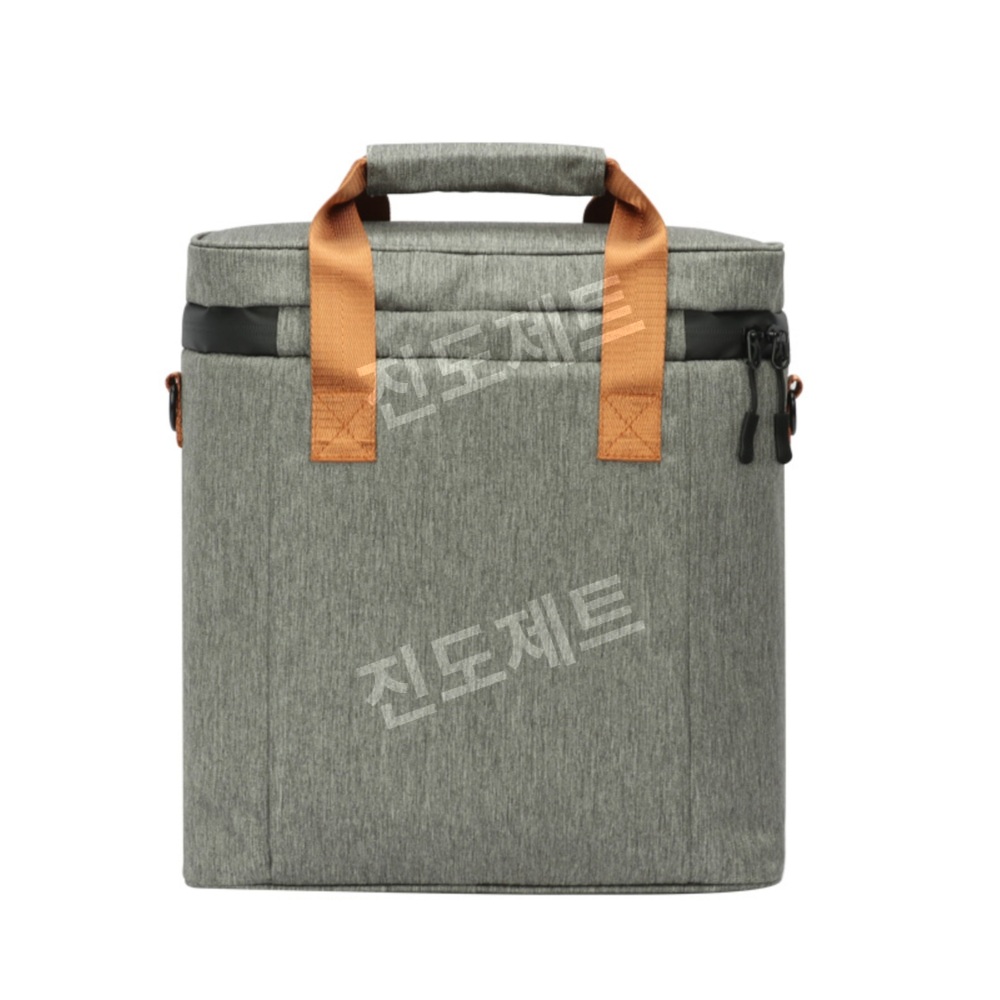 와인 칠링백 이동식 쿨러 방수 보냉백 휴대용 가방 그레이 스타 - 상세 이미지 4