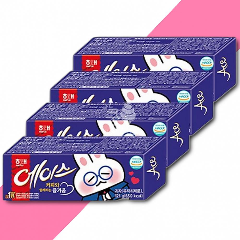 에이스 121G 4개 에이스 비스킷 샌드 과자 : 텐텐유통