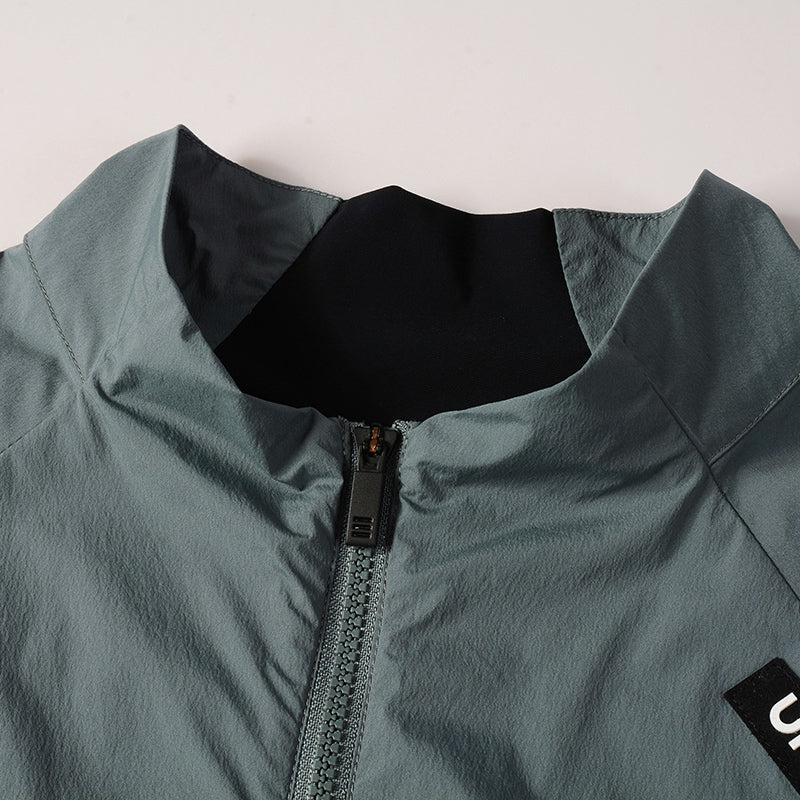 유키 GM001 자전거 질렛 바람막이 조끼 남성용 Gilet CL-1 Yixing - Grey - 상세 이미지 4